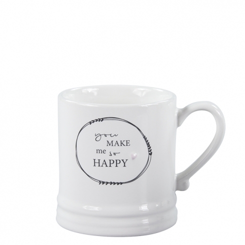 Mug Small *YOU MAKE ME SO HAPPY* Bastion Collections