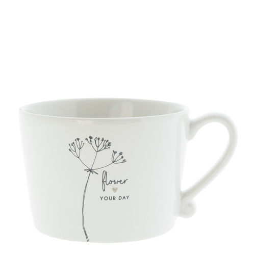 Mug *FLOWER YOUR DAY* Bastion Collections