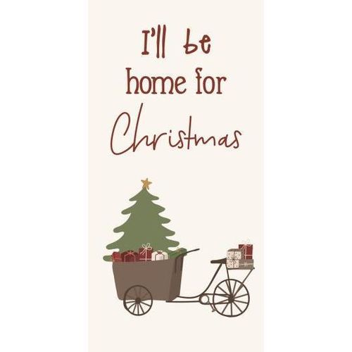 Servietten *I'LL BE HOME FOR CHRISTMAS* Ib Laursen
